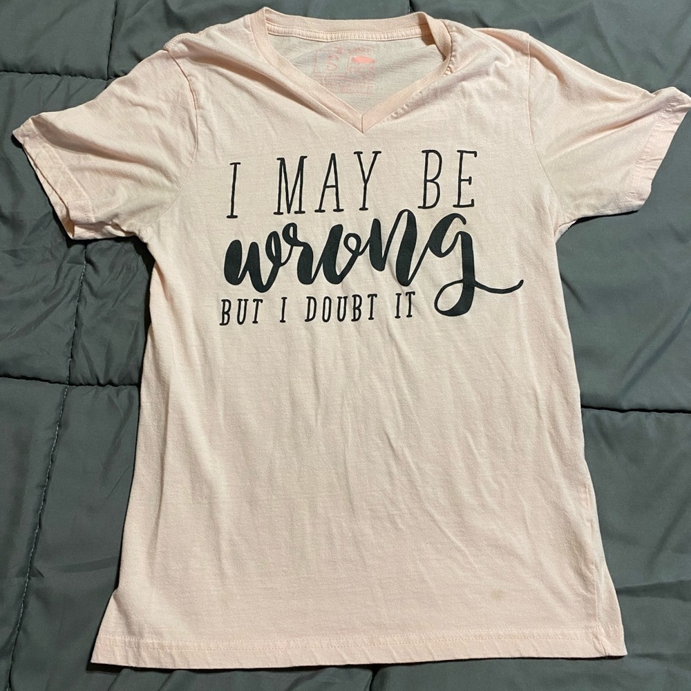 Short sleeve tee